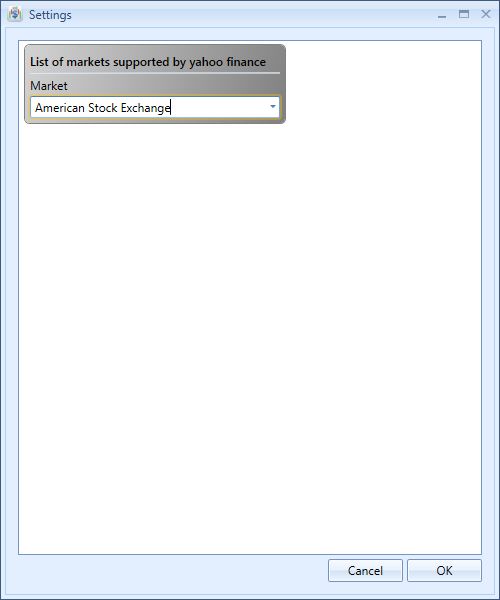 Yahoo Finance Data Feed Plugin Settings | Stock Portfolio Organizer